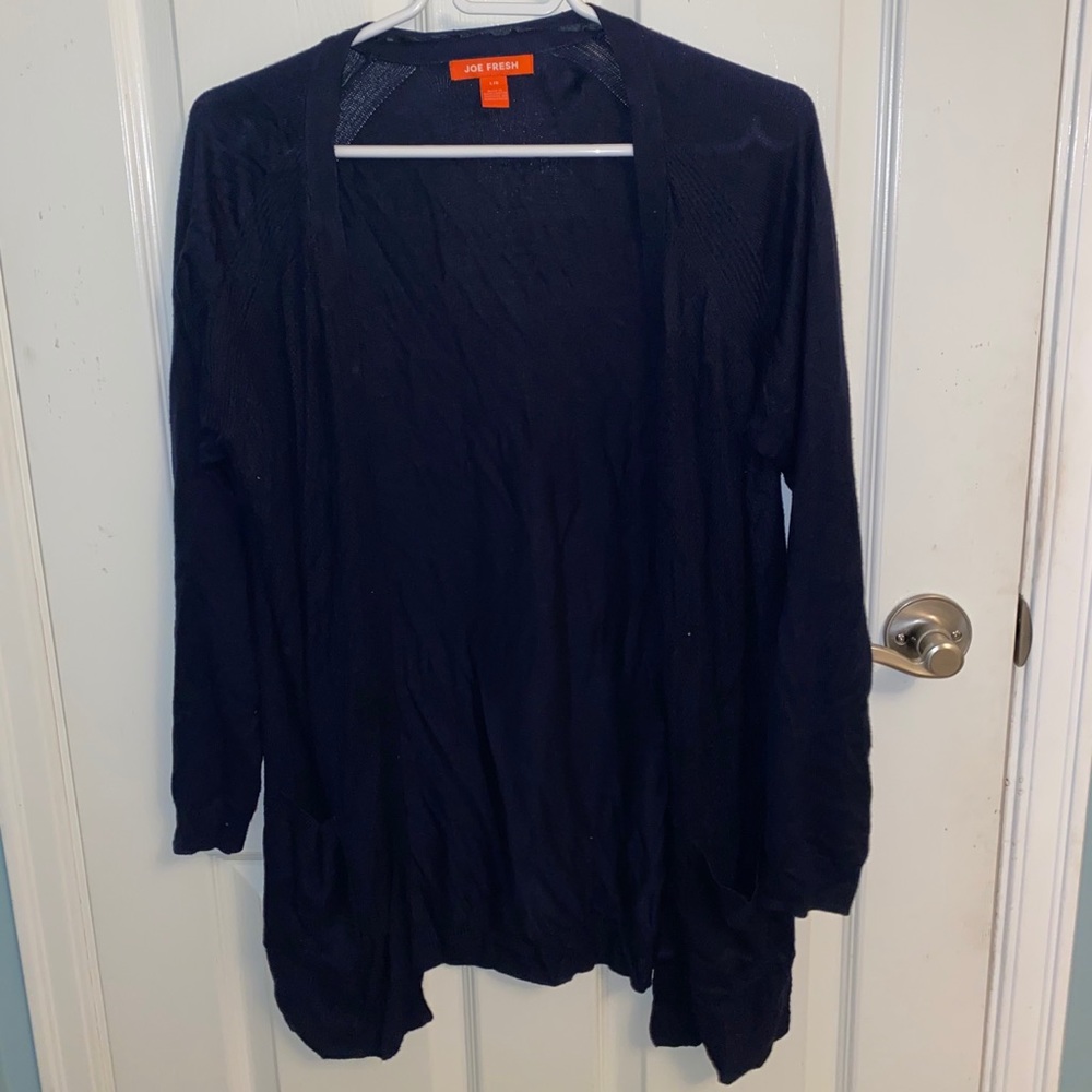 Blue lightweight cardigan